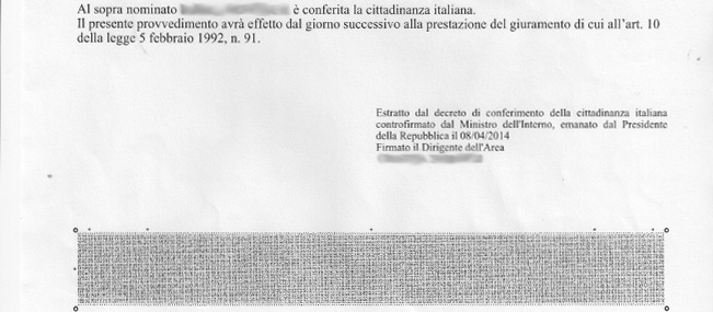 Esempio di Timbro Digitale 2D-Plus